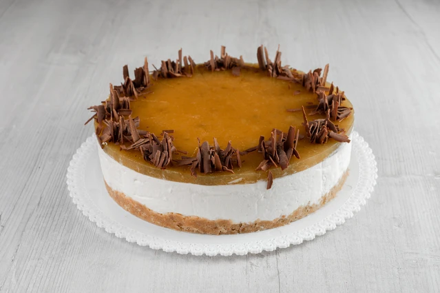 Cheesecake mango dort